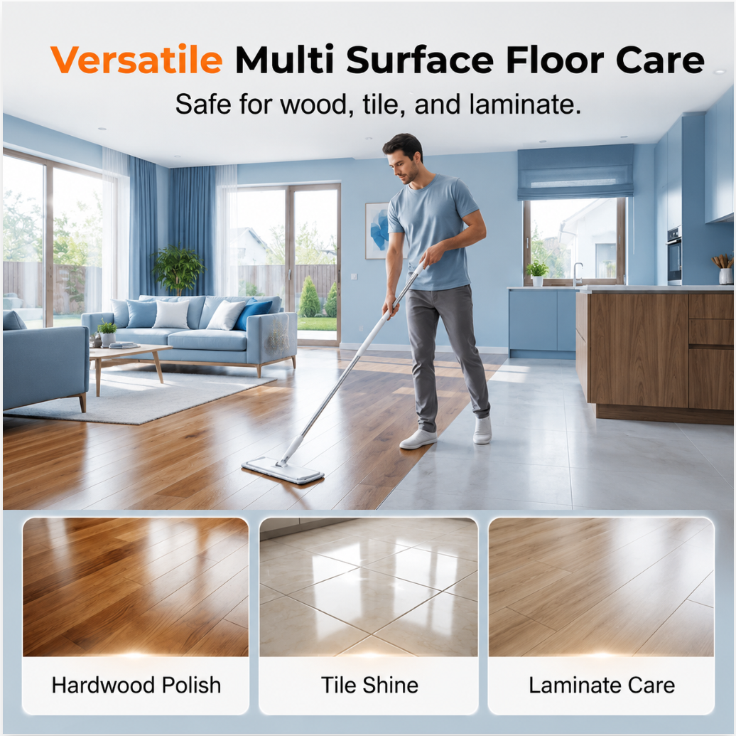 Multi-Surface Antibacterial Cleaner for Hardwood, Tile & Laminate